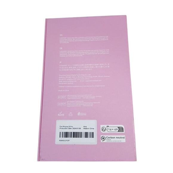 CASEKOO Limited Edition Valentine’s Day Phone Case iPhone 15 Pro Max Stickers - Picture 5 of 5